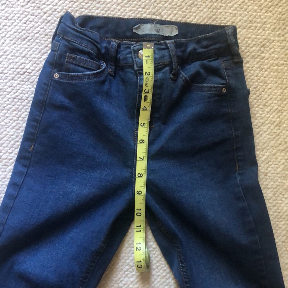 TOPSHOP High Rise Skinny Jeans🌼 - Picture 5 of 8